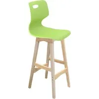 Стул Sheffilton SHT-ST58/S65 A5-7 (мятный/прозрачный лак)