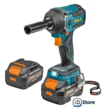 Гайковерт Bort BSR-21U 93418477 (с 2-мя АКБ, кейс)