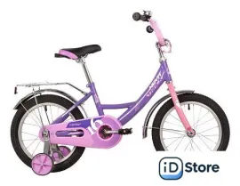 Детский велосипед Novatrack Vector 16 2022 163VECTOR.LC22 (фиолетовый)