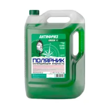 Антифриз "Полярник" (-40) зеленый, в п/э кан. 10кг