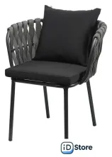 Стул Bergenson Bjorn Braid BB0000812 (серый/черный)