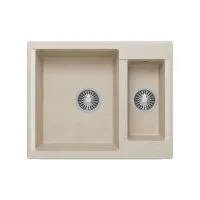 Кухонная мойка POLYGRAN BRIG 620 кремовый 327