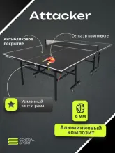 Всепогодный теннисный стол Central Sport Outdoor Attacker (black)