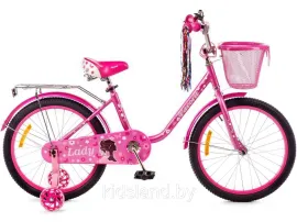 Детский велосипед Favorit Lady 20" розовый