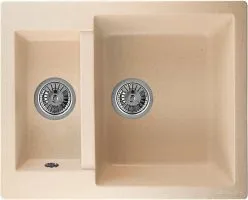 Кухонная мойка Berge BR-6150 (бежевый матовый)
