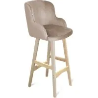 Стул Sheffilton SHT-ST39/S65 (латте/прозрачный лак)