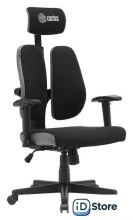 Офисное кресло CACTUS CS-CHR-MC03-BKGY (черный/серый)