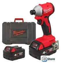 Винтоверт Milwaukee M18 M18BLIDRC-402C 4933492840 (с 2-мя АКБ, кейс)