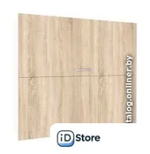 Шкаф навесной Кортекс-мебель Корнелия Лира ВШ80-2г (дуб сонома)