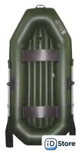 Гребная лодка Муссон S 240 НД (зеленый)