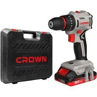 Дрель-шуруповерт Crown CT21145XMS-2 BMC (с 2-мя АКБ, кейс)