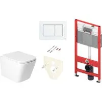 Унитаз подвесной Saniteco KW-9004WS TECE Kit 9400413