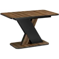 Обеденный стол Woodville Аврора (авелано/графит)