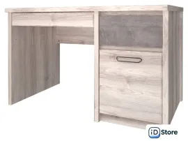 Стол Anrex Jazz 1D2S 120x60 (каштан найроби/оникс)