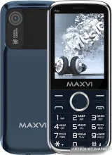 Кнопочный телефон Maxvi P30 (синий)