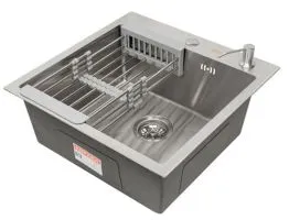 Комплект ARFEKA AF мойка 500505, коландер, дозатор SATIN