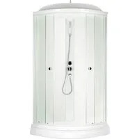 Душевая кабина Saniteco SNT-88 90х90 (белый/прозрачное стекло)
