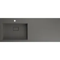 Умывальник Roxen Faber 110L 30010110L-DG (серый)