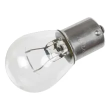 Автолампа P21W 12V 21W с цоколем ВА15s 1-конт 460Лм 2900К СПУТНИК SKYWAY (кратно 10)