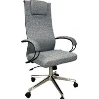 Офисное кресло SitUp Michael chrome (ткань Gray/Gray)
