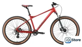 Велосипед Stark Hunter 27.2 HD M 2025 (красный матовый/черный)