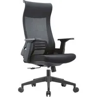 Офисное кресло SitUp Record Lux Black (сетка Black/Black)