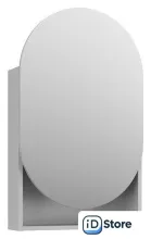 Мебель для ванных комнат Lauter Шкаф с зеркалом Estel 50 (светло-серый полуматовый)