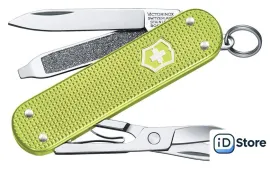 Мультитул Victorinox Classic Alox SD Colors (лаймовый)