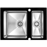 Кухонная мойка ZorG GS 6750-2 (черный)