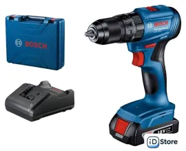 Ударная дрель-шуруповерт Bosch GSB 185-LI Professional 06019K3181 (с 1-им АКБ, кейс, китайская версия)
