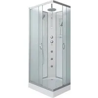 Душевая кабина Niagara NG-1101-14BKTG 90х90