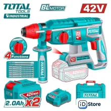 Перфоратор Total TRHLI422682 (с 2-мя АКБ, кейс)