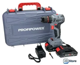 Дрель-шуруповерт Profipower MKBL-18B (с 2-мя АКБ, кейс)