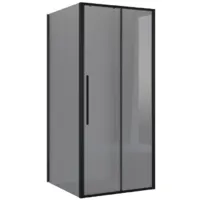 Душевой уголок Niagara 100x100x195 NG-85-10TB-TB100-34 (черный матовый/тонированное стекло)