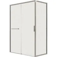 Душевой уголок Grossman Style 130x80x195 120.K33.05.1380.10.02 (хром/стекло шиншилла)