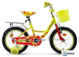 Детский велосипед Krakken Molly 20 2025 (желтый, разобранный, в коробке)