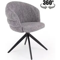 Стул Halmar K604 (серый/черный)