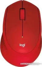 Мышь Logitech M331 Silent Plus (красный)