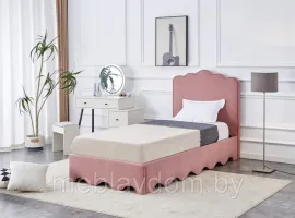 Кровать HALMAR ORSO розовый, 90/200