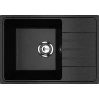 Кухонная мойка Practik PR-M 600-004 (черный оникс)