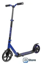 Двухколесный подростковый самокат Novatrack Polis 200 Pro 200.POLIS.BL20 (черный/синий)