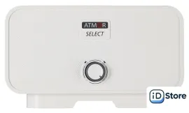 Проточный электрический водонагреватель Atmor Select 12 кВт TR (белый)