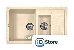 Кухонная мойка ZorG Luka 102 (слоновая кость)