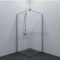 Душевой уголок Triton Вента 80x80 (хром, без поддона)