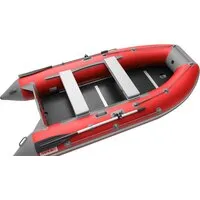 Моторная лодка Roger Boat Hunter Keel 3500 (малокилевая, красный/серый)