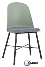 Стул Stool Group Shell (серо-зеленый)