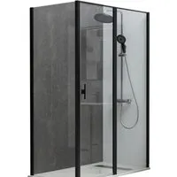 Душевой уголок Allen Brau Priority 160x90 304250 (черный браш)