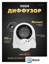 Вентиляционная решетка HOMY AO125W