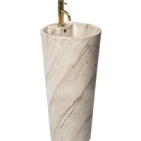 Умывальник Rea Blanka (натуральный камень)