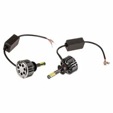 Автолампа-LED H1 25W 6000K 2500Lm 12/24V 1-конт ПРОТОН (4A) SKYWAY радиаторвентиляторконтроллер к